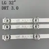 Светодиодная лента для подсветки LG 32LB561V UOT A B 32 дюйма DRT 590 32 A B 6916l-2223A 6916l-2224A, 3 шт. * 6 светодиосветодиодный, 3,0 мм ► Фото 3/5