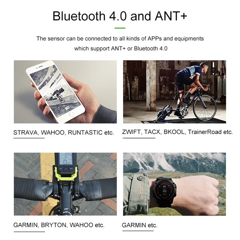 Bicycle Computer Speedometer Bluetooth 4 0 Ant Cadence Sensor Speed Sensor Suitable For Garmin Bryton Igpsport Xoss App Bicycle Computer Aliexpress