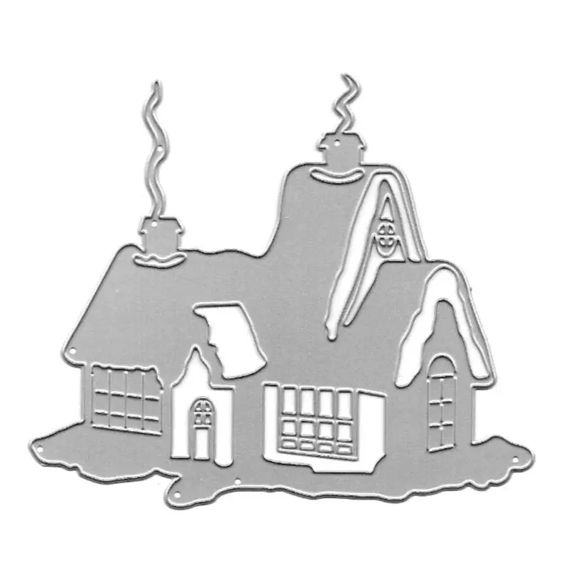 

Snow House Metal Cutting Dies Stencil DIY Scrapbooking Album Stamp Paper Card Embossing Decor Craft