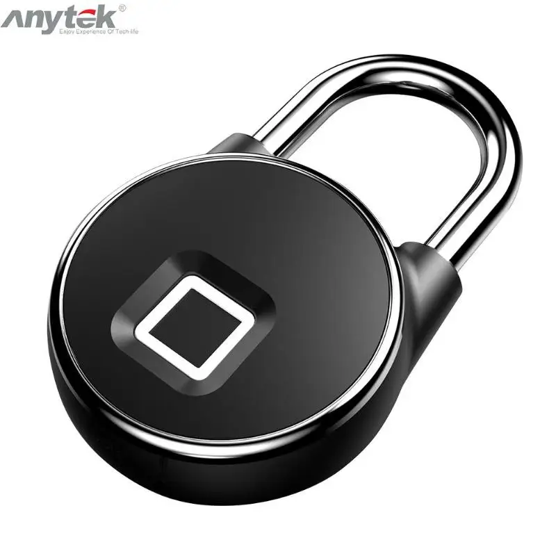 Anytek P22 Умный Замок без ключа отпечатков пальцев IP66 Противоугонный замок безопасности