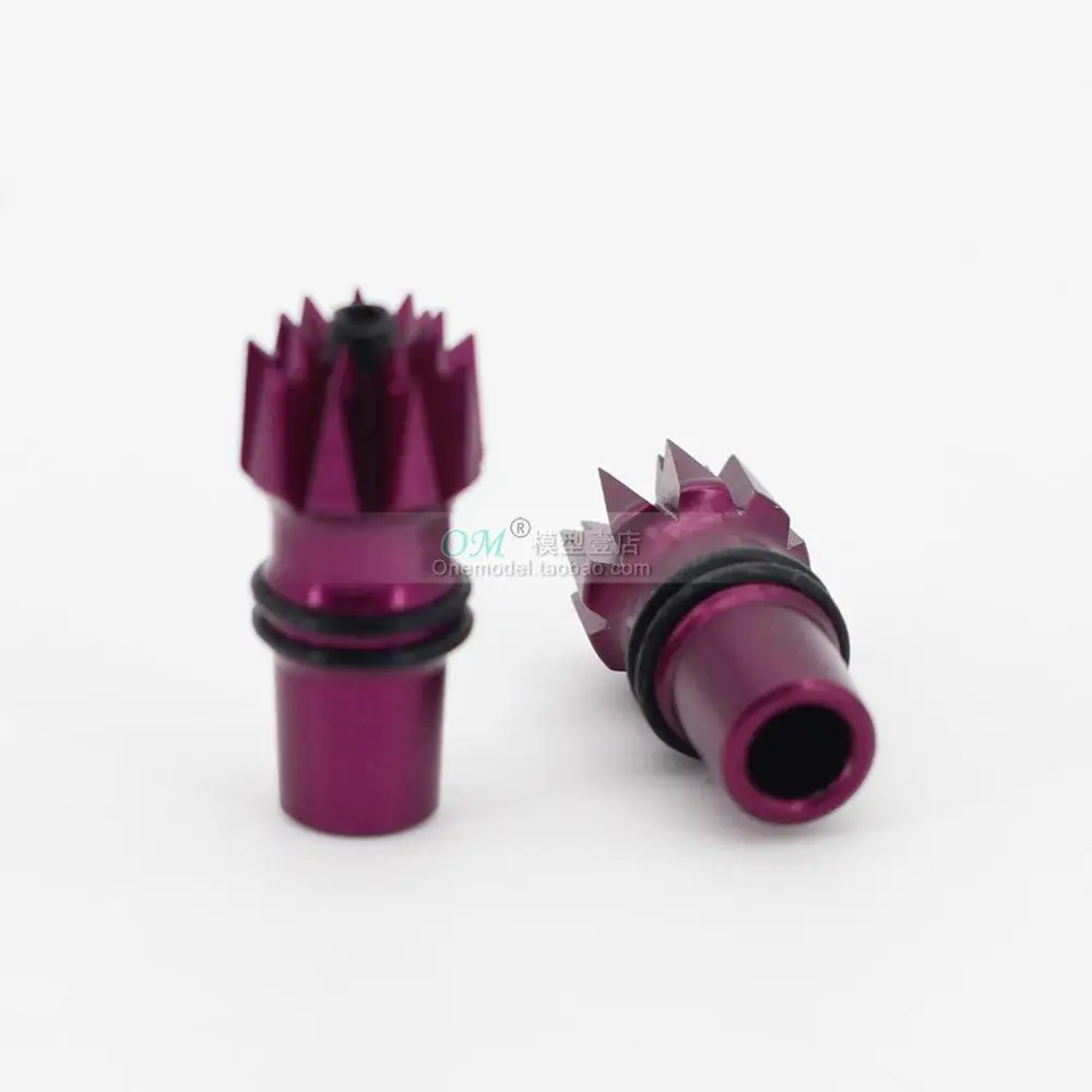 Onemodel STP 3D M3 коромысло-головка передатчик концы пульта дистанционного управления для FrSky Taranis X-lite FPV RC Дрон DIY - Цвет: 1pair Purple