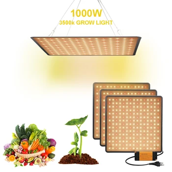 

LED Phyto Lamp 1000W Full Spectrum LED Grow Light AC85-265V Fitolampy For Indoor Herbs plants Seedlings Flower Fitolamp Grow