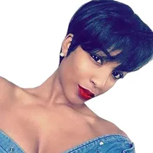 Короткие парики из человеческих волос короткий парик человеческие волосы парики боб парик для черных женщин Dorisy не Реми бразильские волосы натуральный цвет