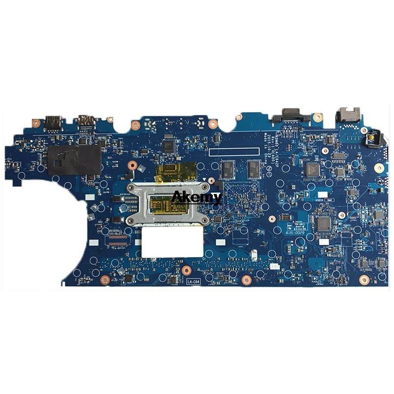 Материнская плата для ноутбука Dell Latitude E5570 ADM80 LA-C642P REV: 1,0(A00) i7-6600U