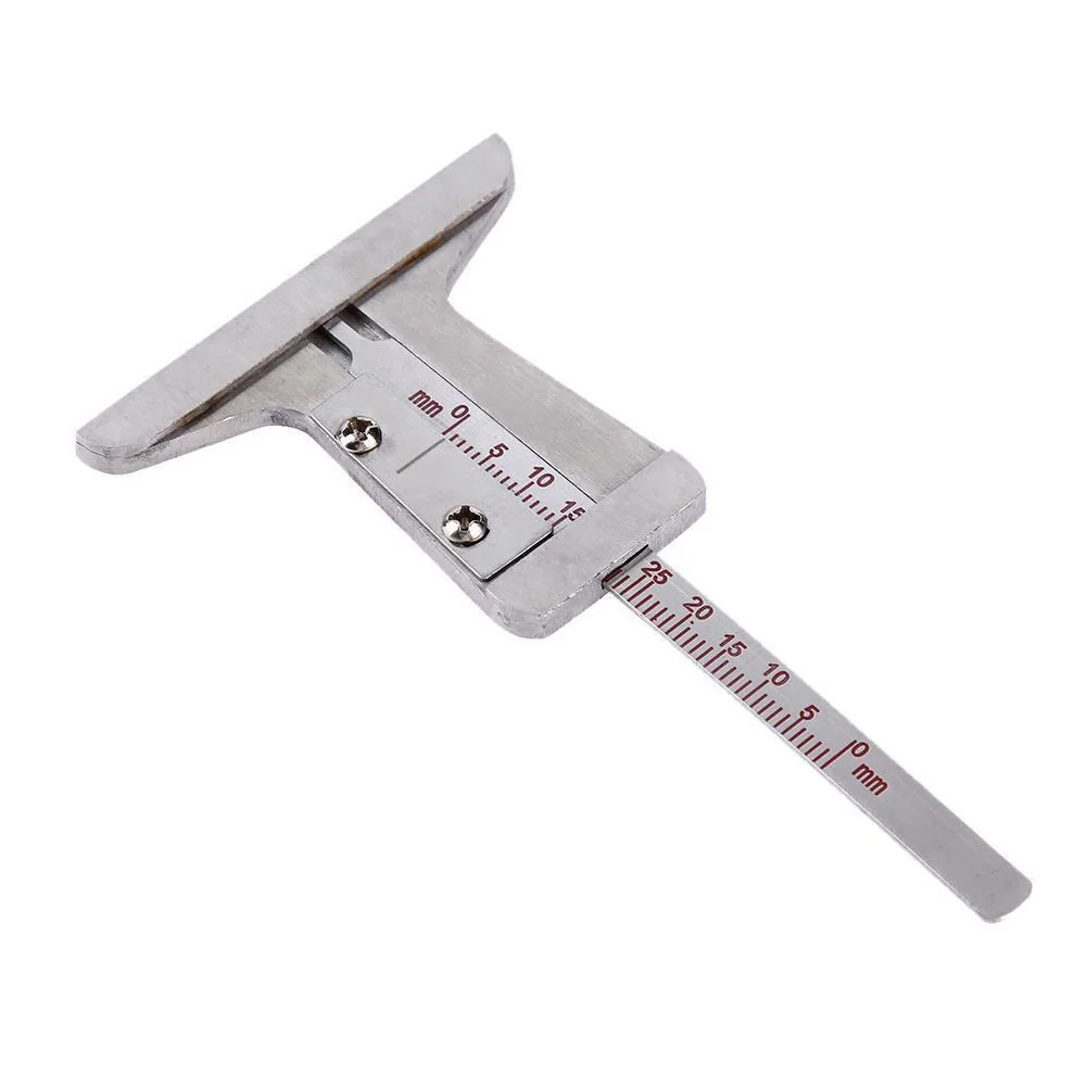 Monitoring Truck Device Repair Accessories Accurate Tire Tread Depth Gauge Motorcycle Car Tool Measuring Stainless Steel