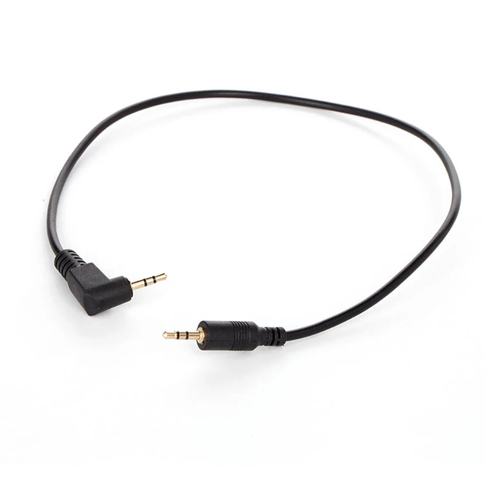 2.5mm E3 Shutter Release Cable With 90 Degree Plug Remote Control Cable Replace for Canon 77D/M6/80D/70D/60D/500D/400D/300D