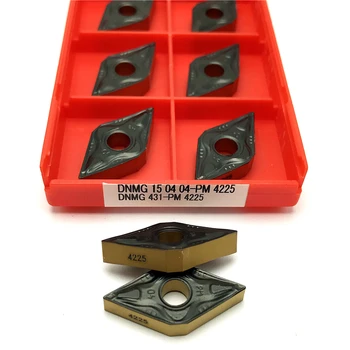 

Turning tool insert DNMG150404 PM 4225 Carbide insert DNMG150404 PM4225 External turning tool Metal turning insert CNC tool