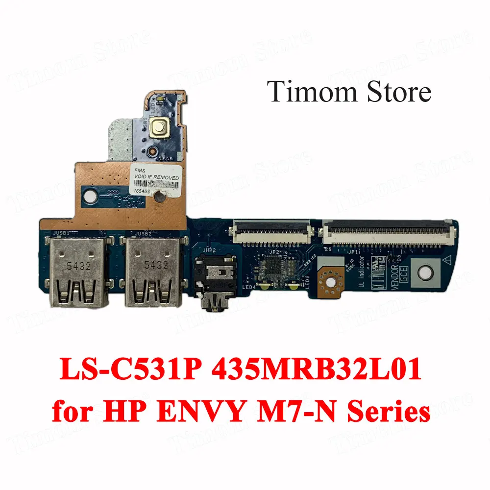 Для HP ENVY M7 N N101DX серии USB аудио разъем доска 17 3 &quotоригинальный плата ввода вывода PN