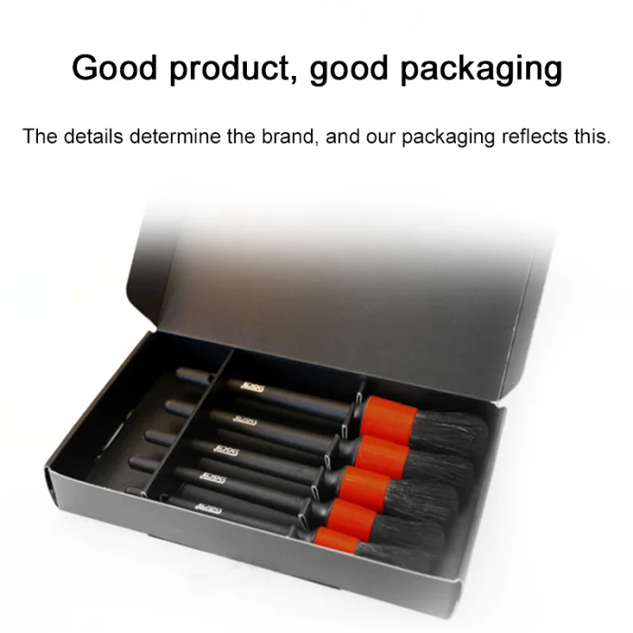 5 шт. набор кисточек 5 размеров авто детали щетки для чистки колес двигателя интерьера TB