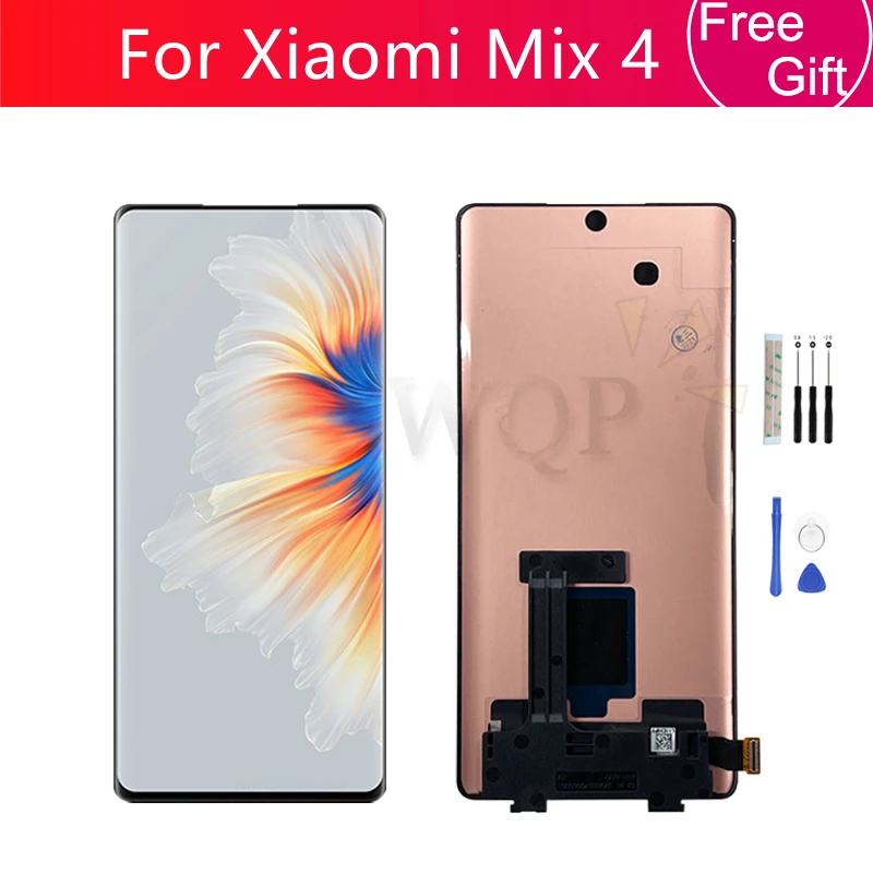 

Amoled Screen For Xiaomi Mix 4 Lcd Display Touch Screen Digitizer Assembly Screen Replacement Repair Part 6.67"