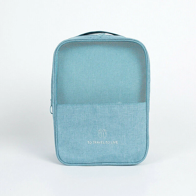 Portable Trolley Travel Shoe Bag Travel Waterproof Shoe Storage Bag Tote Pouch