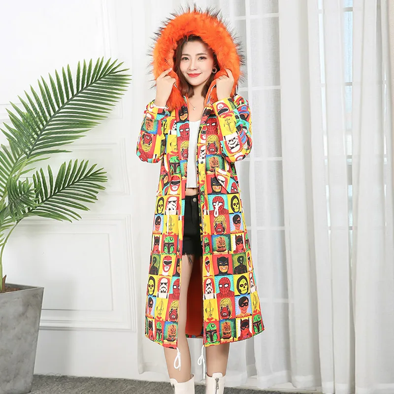 Parka Down Cotton Coat Female Jacket Winter Jacket Women Clothes Korean Parkas Warm Tops Manteau Femme Hiver ZT4638