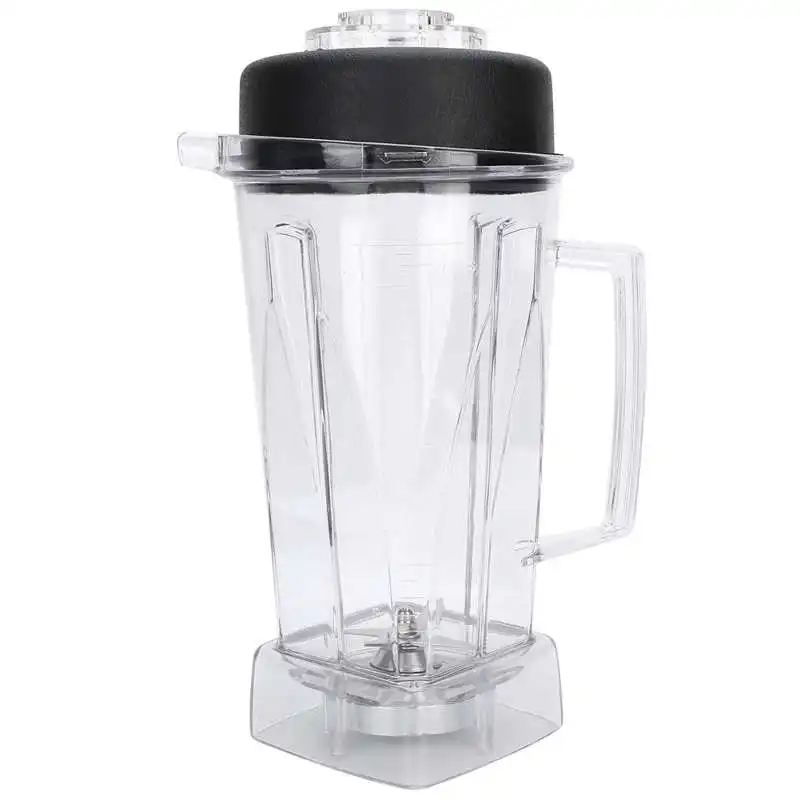 2L Transparent Juicer Container with Upper Cover Blade Appliance