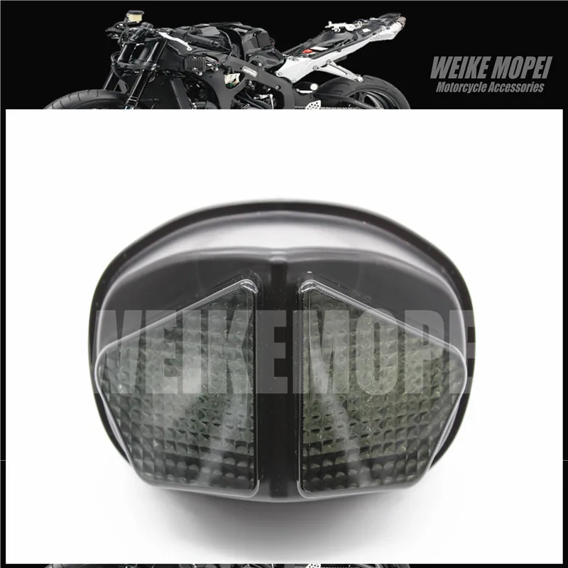 Дымчатый Встроенный светодиодный задний фонарь для Triumph Daytona 600/650 2004-2005 указатель