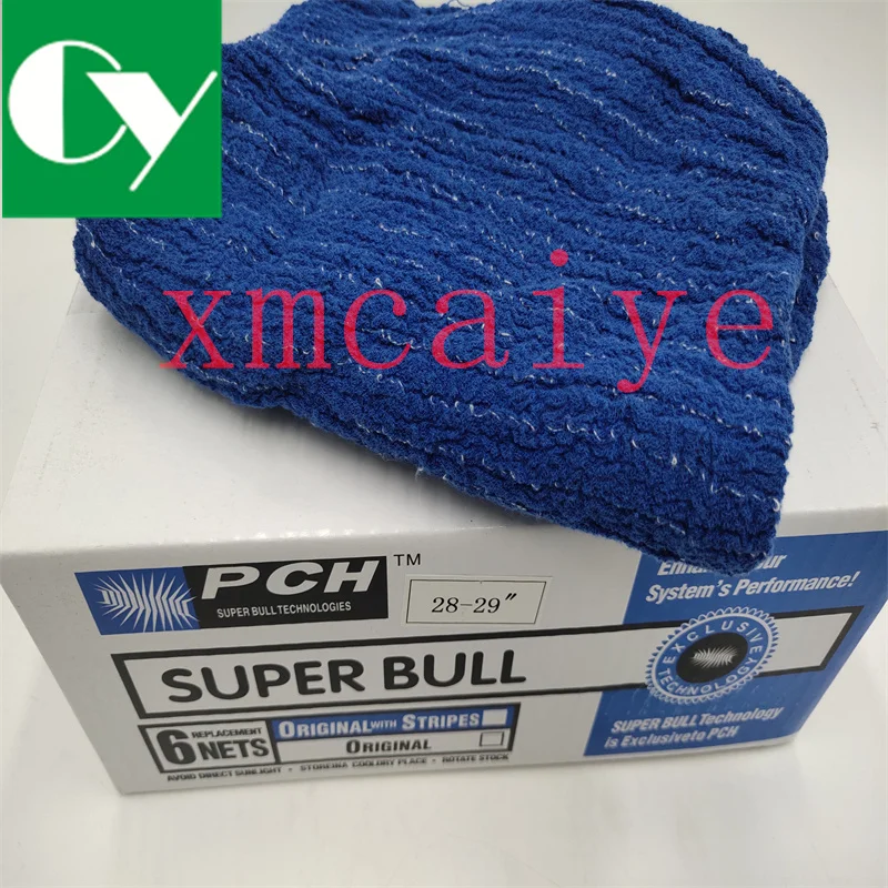 • Blue Net Offset Printing Super Blue Cloth Supper Bull Net 1 Bag (6Pcs) Per Macchina Sm74