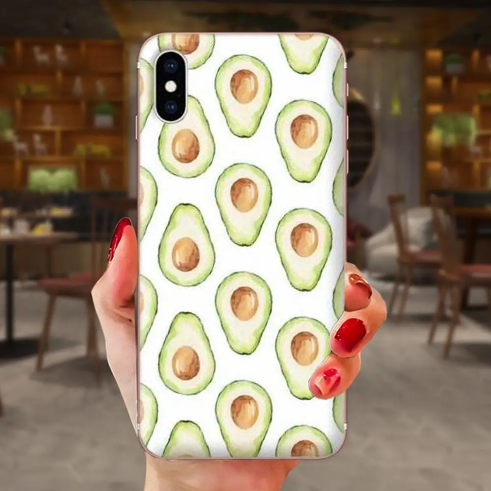 Милая еда авокадо для Xiaomi Redmi Mi 4 7A 9T K20 CC9 CC9e Note 7 8 9 Y3 SE Pro Prime Go Play мягкий чехол для телефона - Цвет: as picture