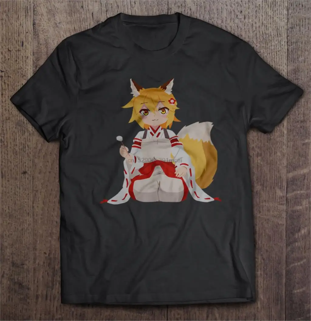 Забавная Мужская футболка модная Sewayaki Kitsune No Senko San женская | одежда