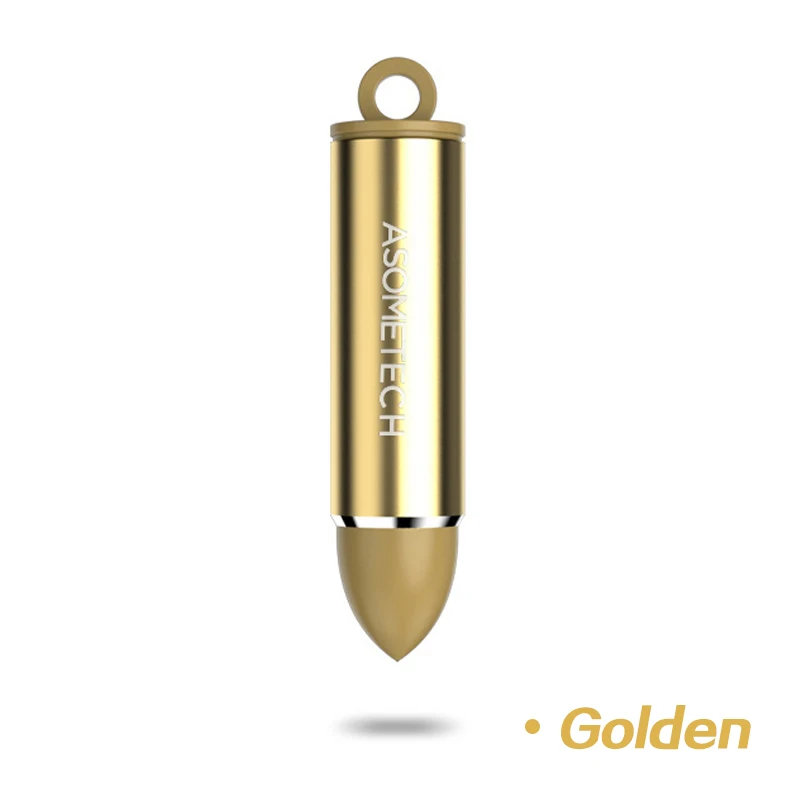 Gold Магнитный разъем для хранения коробка адаптер для iPhone Micro usb type C Unversal мини портативный металлический магнит зарядное устройство штекер контейнер для хранения - Цвет: Gold