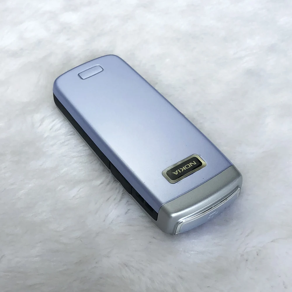 Мобильный телефон NOKIA 6021 разблокированный Восстановленный GSM трехдиапазонный Bluetooth Черный и подарок
