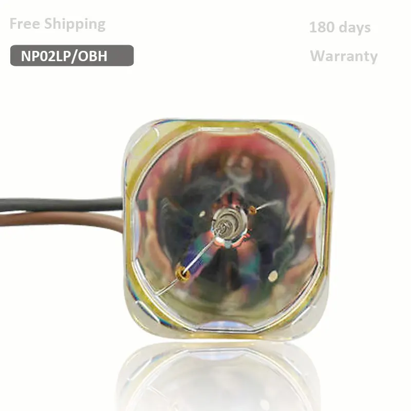 

Replacement Projector Bare Lamp Bulb NP02LP Without Housing UHP200/150W For Projector NP40 / NP50 / NP-40G / NP-50G