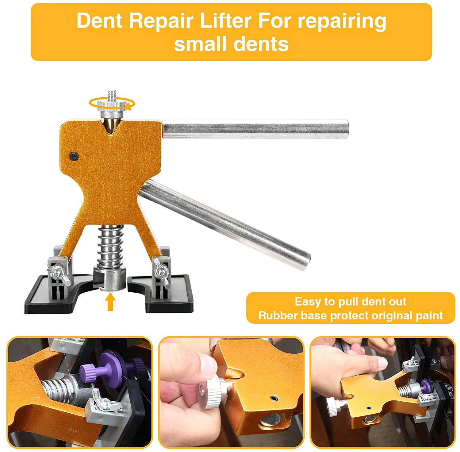Car Body Paint-less Dent Lifter Repair Tool Puller +18 Tabs Hail Removal Tool