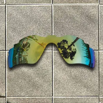 

24K Gold Polarized Sunglasses Replacement Lens for-Oakley Radar Path Vented Frame 100% UV Protection Good Fitness