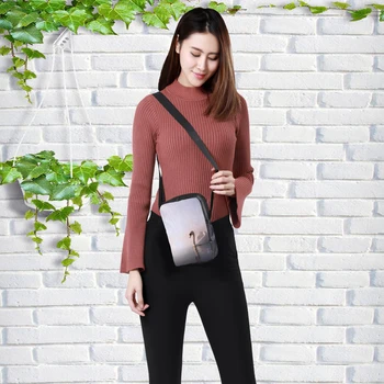 

CROWDALE 2019 Women Messenger Bags Animal Shoulder Bag swan Children Crossbody Bag Kawaii Bags funny pack famous design bag