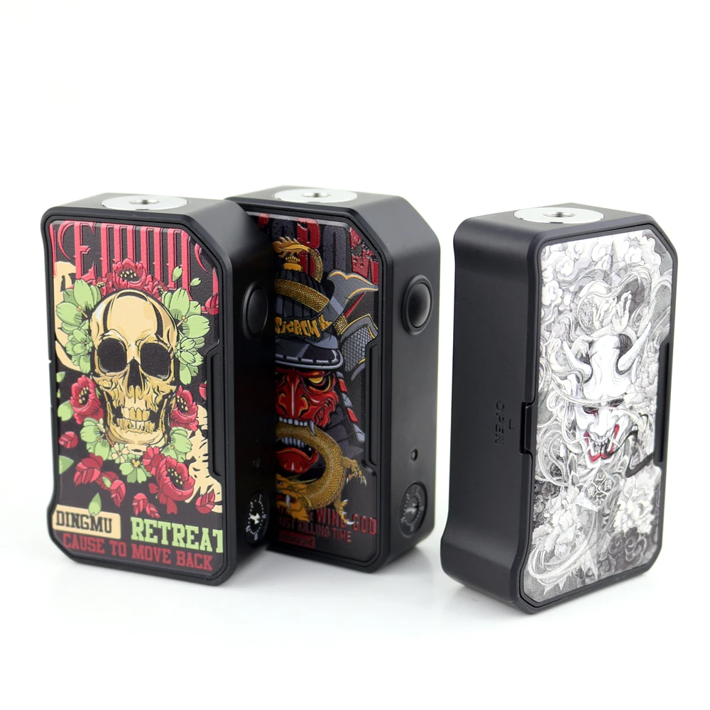 

New Arrival Electronic Cigarette Box Mod 510 Thread MVV II Comtible with dual 18650 Battery
