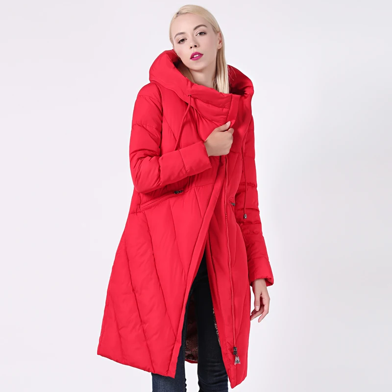 Beste 2019 Nieuwe Collectie Vrouwen Jas Plus Size Lange Winddicht Kraag Vrouwen Parka Zeer Stijlvolle Hooded Dikke vrouwen Winter Jas