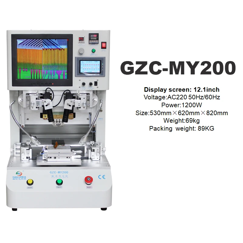  Flex Cable Repair Machine Pulse Hot Press LCD flex Cables Ribbon FPC ACF Bonding Machine for iPhone
