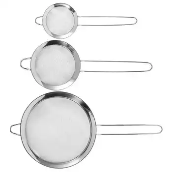 

Multifunctional Flour Sieve Mesh Strainer for Refining Juices