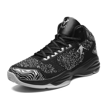 

Basketball Shoes for Men Cushioning Basketball Sneakers Men's High-top Outdoor Sport Sneakers Breathable Athletic Jordan Shoes