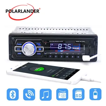

1 Din Car Radio Player MP3 Player Auto Stereo MP3 Player 12V FM SD USB AUX-IN LED / LCD Display Vehicle Audio Remote Control