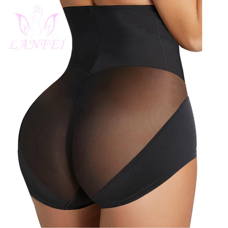 LANFEI Womens High Waist Trainer Body Shaper Panties Faja Tummy Control Slimming Seamless Underwear Shapewear Butt Lifter Briefs spanx thong