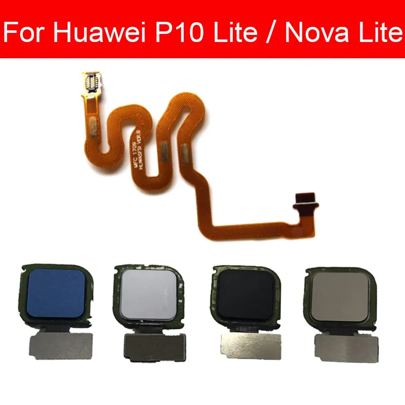 Гибкий кабель с датчиком отпечатков пальцев для домашней кнопки Huawei P10 Lite/Nova Lite