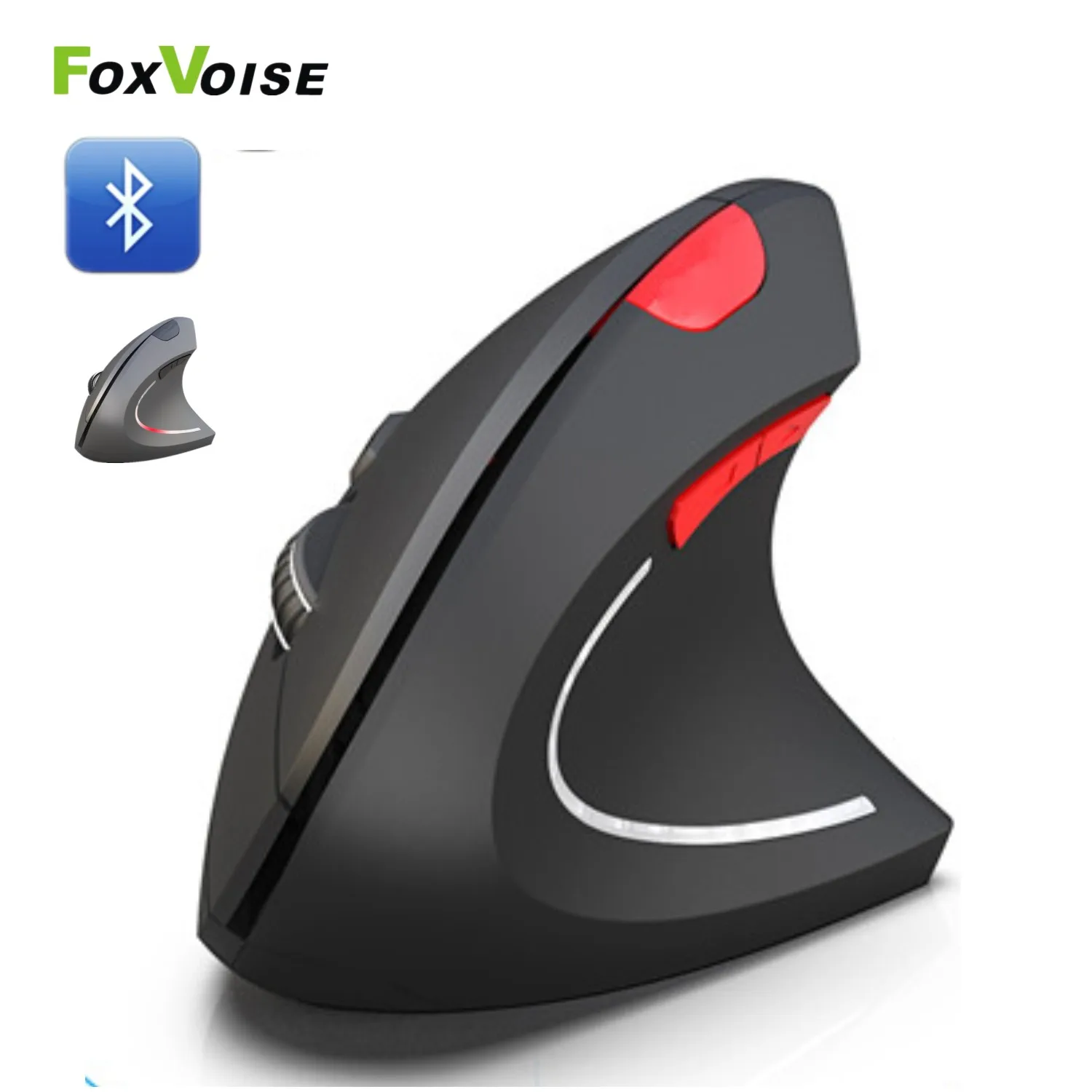 Mouse Wireless Bluetooth Gaming verticale ergonomico Gamer Kit 6 tasti USB ottico Wireless Wireless Mause per PC Laptop Notebook