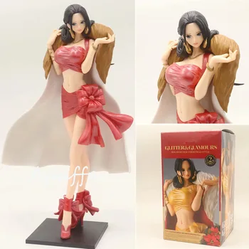 

24cm Japan Anime Comic One Piece Boa Hancock Cloak Nefeltari Vivi Dress Action Figure Collection Model Toys Desktop Decoration