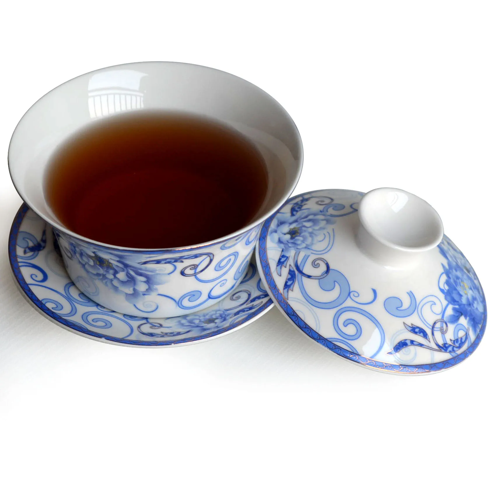 Gaiwan 300 мл супница penoy фарфоровые чайные чашки Цзиндэчжэнь Традиционный китайский чайный набор крышка чашки блюдце чашка Крышка Чаша