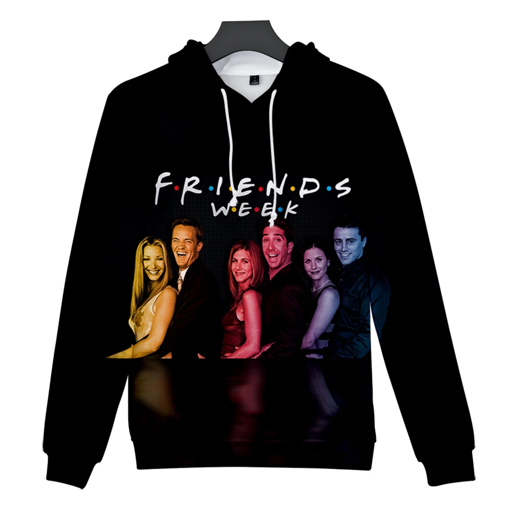 Американский sitcom FRIENDS ТВ серия 3D верхняя одежда Харадзюку толстовки крутые для женщин/мужчин/детей родитель-ребенок толстовки Plluvers Толстовка
