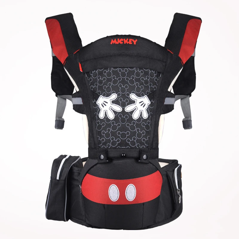 

Multifunction Breathable Ergonomic Mickey Backpack Portable Infant Baby Carrier Hipseat Heaps Sucks Pad Toddler Carrier