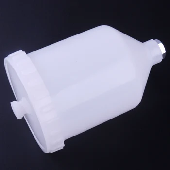 

CITALL 600ML Car Plastic Spray Paint Gun Cup Pot Fast Mover Threaded Connector Fit for SATA JET Spray Gun