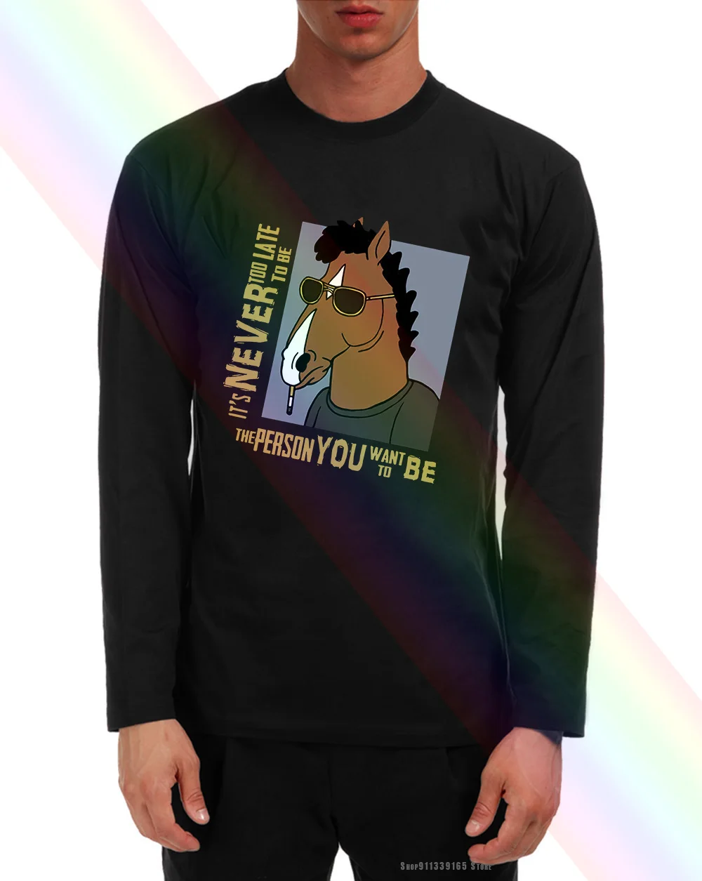 Bojack K Si Хонг Bao Gio кВА мюонный De Co в người Ban Duoc Ao Тун ден футболка с длинными рукавами