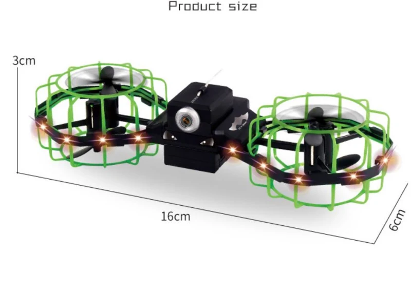 Wi-Fi FPV 720P камера RC игрушка Дрон крутой Скейтбординг летательный аппарат 3D рулон быстрая роация отношение удерживать дистанционное управление Heliopcopter