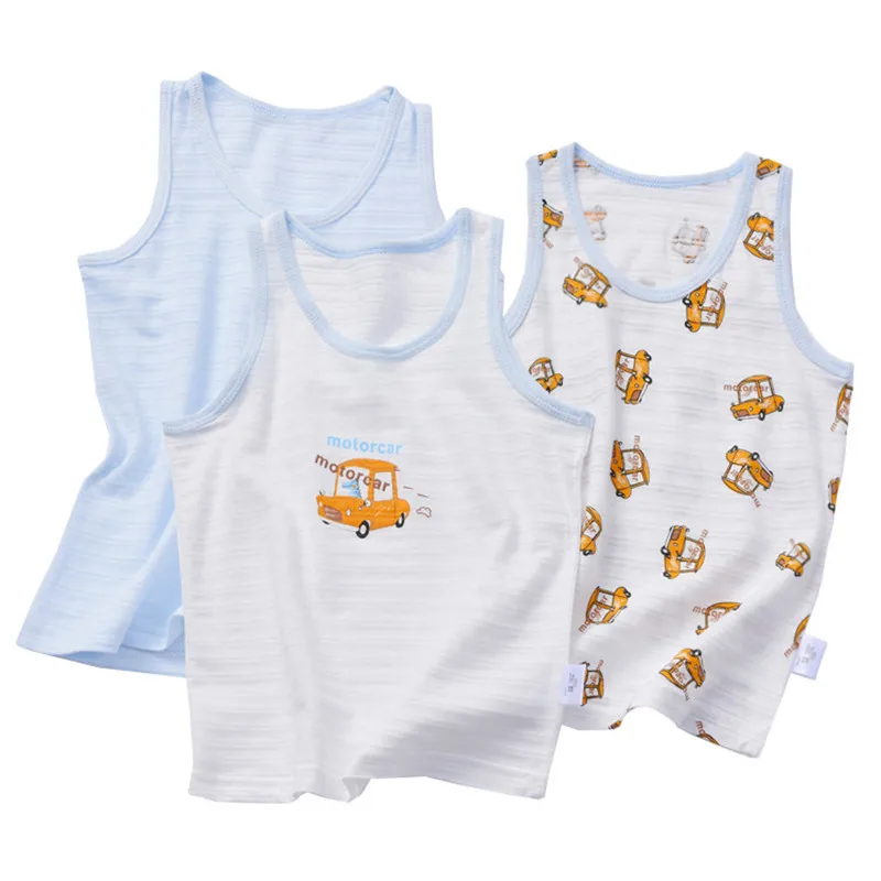 kids tank tops 3pcs for boys girls