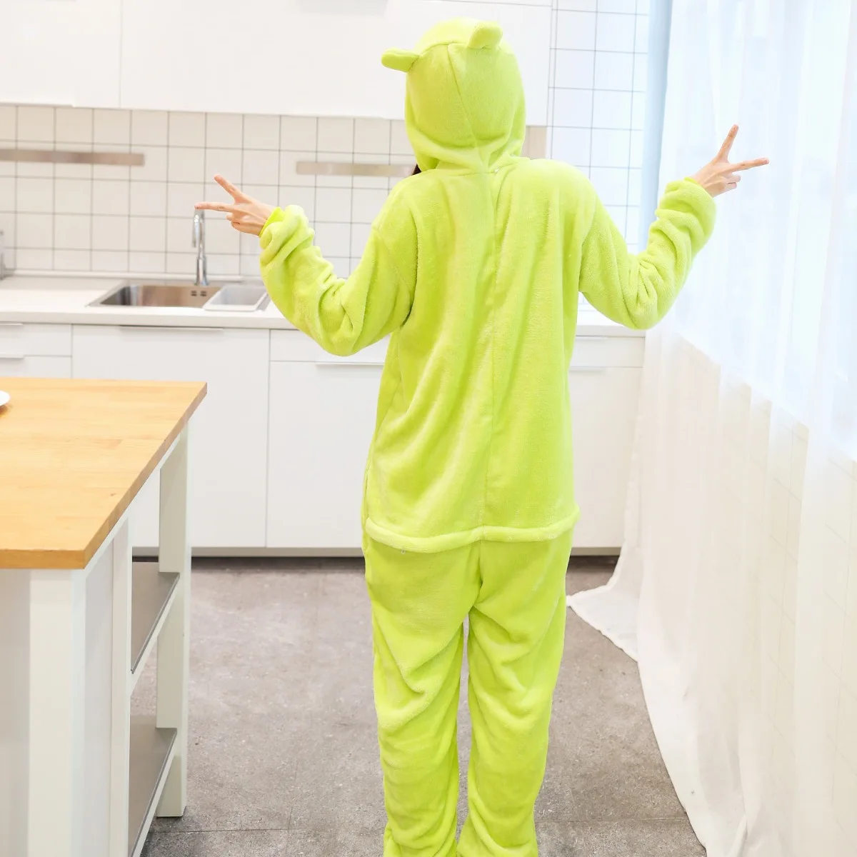 Kids Boy Girl Frog Costume Kigurumi Cartoon Animal Halloween Fancy Children Cosplay Dress Pajama