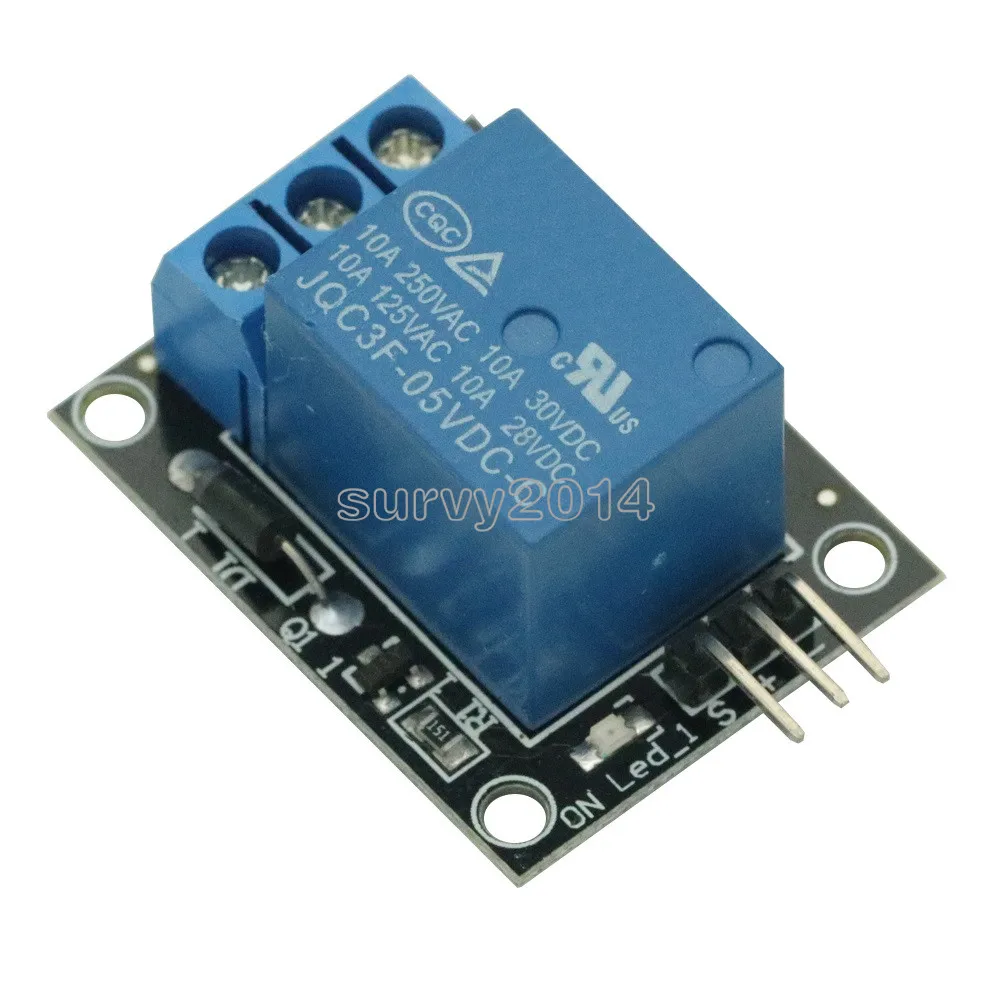 KY 019 5 В Один 1 канальный релейный модуль платы щит для PIC AVR DSP ARM реле arduino|Запасные
