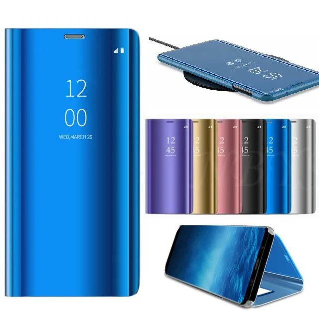 Умный зеркальный флип-чехол для Huawei Honor X10 Lite 30i 30s 20s 20i 20e чехол с магнитной