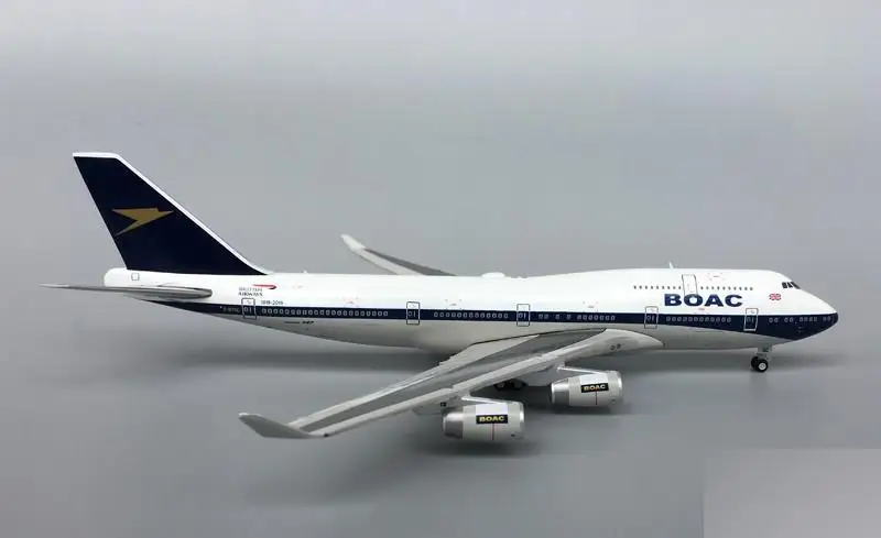 GeminiJets BRITISH AIRWAYS BOEING B747-400 G-BYGC 1/400 литая под давлением модель самолета