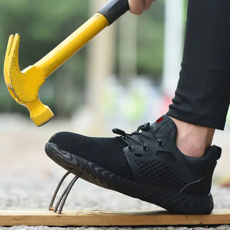 steel toe house slippers