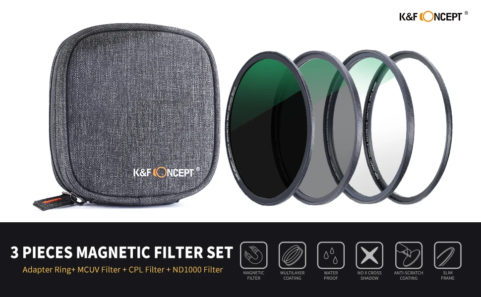 K & f conceito filtro magnético mcuv